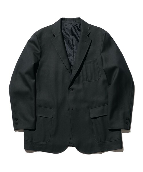 BEAMS PLUS（ビームスプラス）の「ランドリーウール 3ボタン ジャケット ボックスフィット（テーラードジャケット・メンズ・カーキ/チャコールグレー/ネイビー・M/L/S）」の2枚目の写真