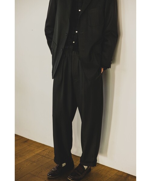 BEAMS PLUS（ビームスプラス）の「ランドリーウール 3ボタン ジャケット ボックスフィット（テーラードジャケット・メンズ・カーキ/チャコールグレー/ネイビー・M/L/S）」の5枚目の写真