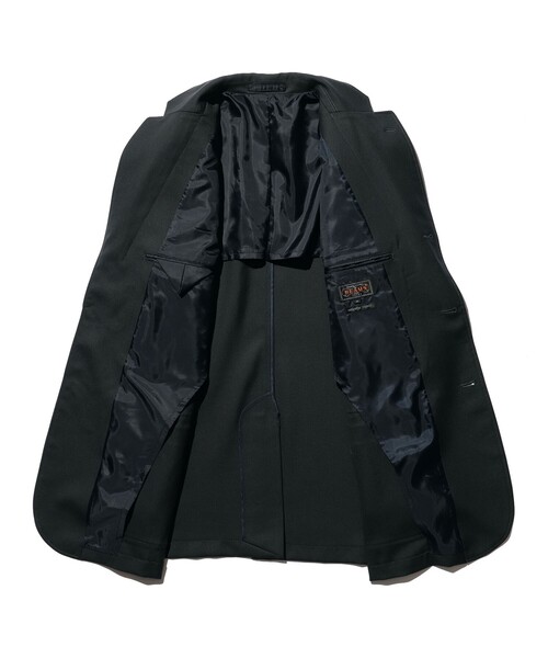 BEAMS PLUS（ビームスプラス）の「ランドリーウール 3ボタン ジャケット ボックスフィット（テーラードジャケット・メンズ・カーキ/チャコールグレー/ネイビー・M/L/S）」の11枚目の写真