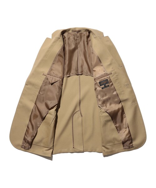 BEAMS PLUS（ビームスプラス）の「ランドリーウール 3ボタン ジャケット ボックスフィット（テーラードジャケット・メンズ・カーキ/チャコールグレー/ネイビー・M/L/S）」の17枚目の写真