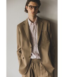 Christophe Lemaire テーラードジャケット オリーブグリーン Oggi 6月号掲載】OREGANO ／ サマーウールテーラード