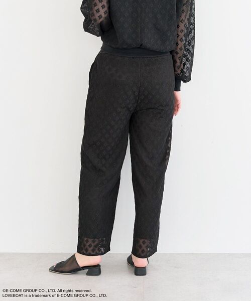 LOVE BOAT（ラブ・ボート）の「■LOVEBOAT フラワーメッシュパンツ（その他パンツ・レディース・ブラック・FREE）」の13枚目の写真