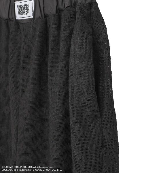 LOVE BOAT（ラブ・ボート）の「■LOVEBOAT フラワーメッシュパンツ（その他パンツ・レディース・ブラック・FREE）」の18枚目の写真