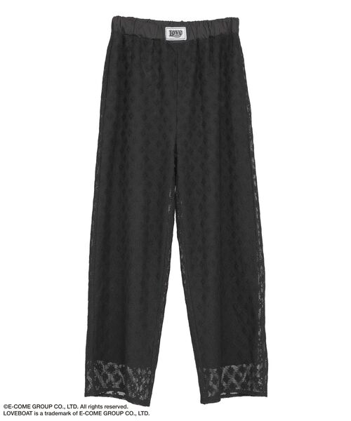 LOVE BOAT（ラブ・ボート）の「■LOVEBOAT フラワーメッシュパンツ（その他パンツ・レディース・ブラック・FREE）」の21枚目の写真