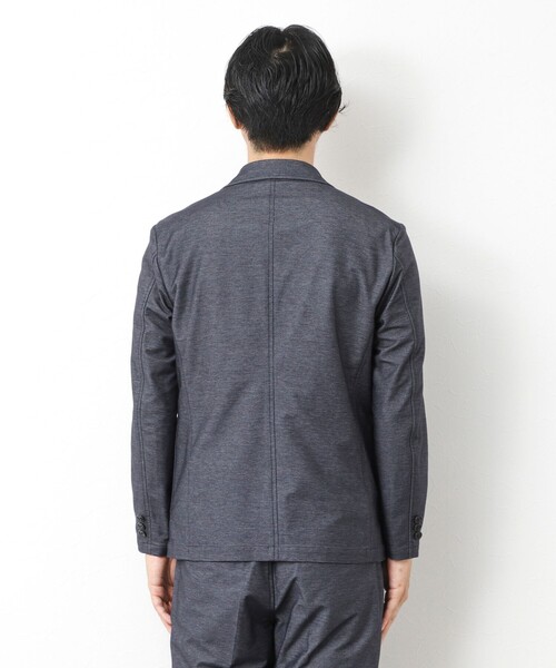NOLLEY’S（ノーリーズ）の「《ビジカジ/セットアップ対応》【ALBINI】《吸水速乾》綾ジャージーイージーJK 25AW（テーラードジャケット・メンズ・ネイビー/ブラック・L/XL/S/M）」の20枚目の写真