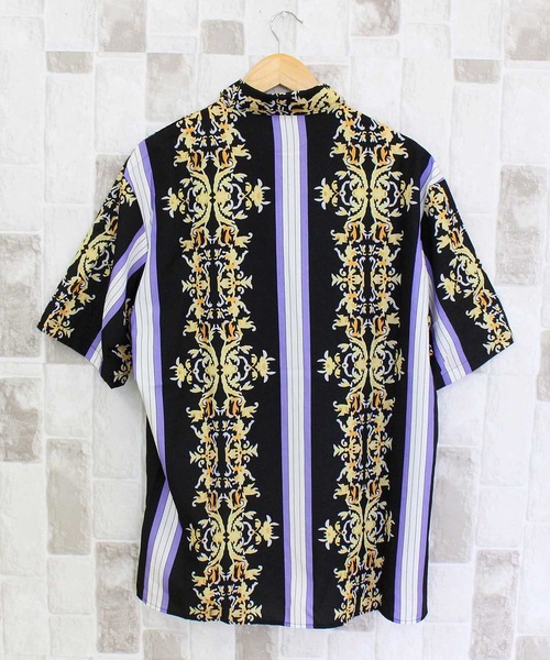 TopIsm（トップイズム）の「総柄 長袖シャツ（シャツ/ブラウス・メンズ・C/B/A・L/M）」の5枚目の写真