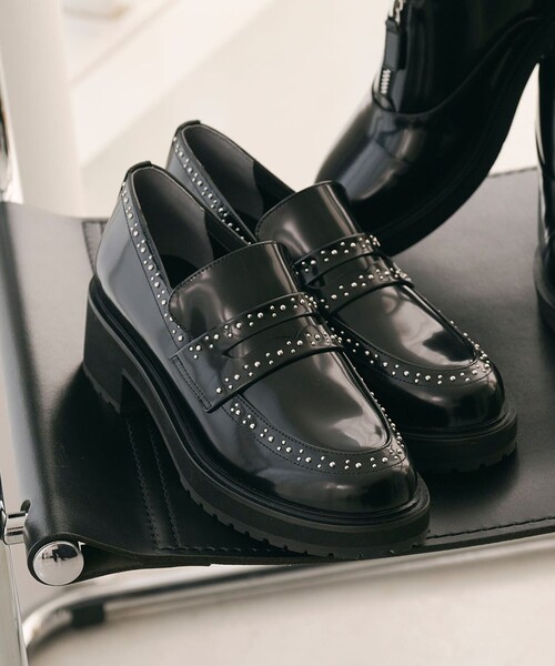 [United arrows]　ローファー UNITED ARROWS green label relaxing｜GLR レザー ローファー V3