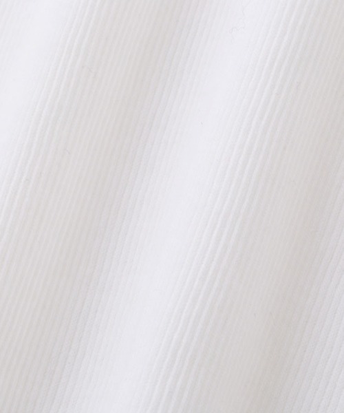 ETRE TOKYO（エトレトウキョウ）の「DEPENDREシアーロンTee（Tシャツ/カットソー・レディース・ホワイト/ブラウン/アイボリー/ブラック・FREE）」の20枚目の写真