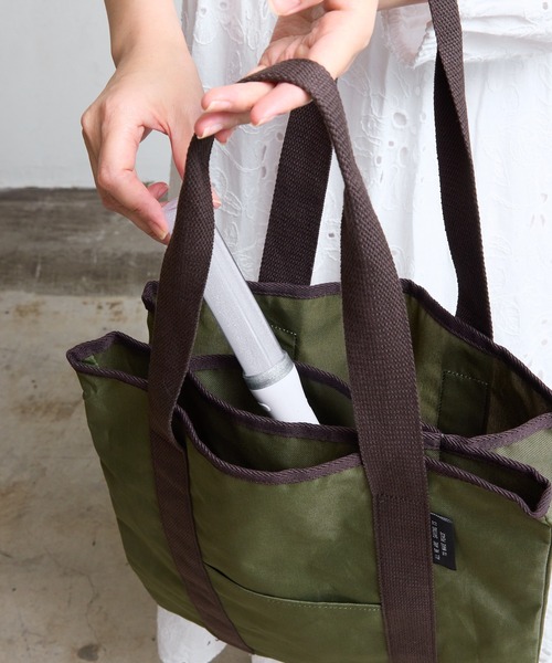 COMMON WARE(コモンウェアー)の「EM : A4 超軽量205g ノートパソコン ラップトップが入るバッグ キャリン仕切りトート(トートバッグ・レディース・ブラック/カーキ/ベージュ・FREE)」の17枚目の写真