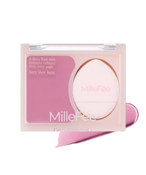 MilleFee（ミルフィー）の「ジューシーグロウバーム（チーク・レディース・04 ペタルベージュ/03 アプリコットシロップ/02 チェリーグレーズ/01 ラベンダーキス・FREE）」の4枚目の写真