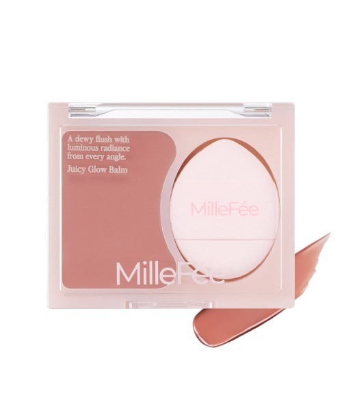 MilleFee（ミルフィー）の「ジューシーグロウバーム（チーク・レディース・04 ペタルベージュ/03 アプリコットシロップ/02 チェリーグレーズ/01 ラベンダーキス・FREE）」の3枚目の写真