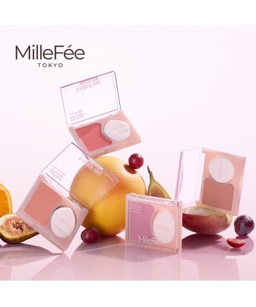 MilleFee（ミルフィー）の「ジューシーグロウバーム（チーク・レディース・04 ペタルベージュ/03 アプリコットシロップ/02 チェリーグレーズ/01 ラベンダーキス・FREE）」の9枚目の写真