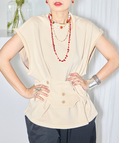 ANNI LU(アニールー)の「ANNI LU REEF BELLYCHAIN ネックレス(ネックレス・レディース・レッド・FREE)」の3枚目の写真
