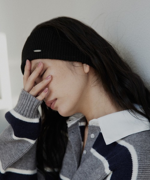 リブヘアバンド（ヘアバンド）｜hellam（へラム）のファッション通販