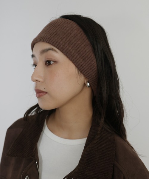 リブヘアバンド（ヘアバンド）｜hellam（へラム）のファッション通販