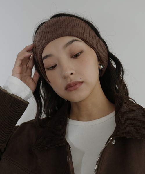 リブヘアバンド（ヘアバンド）｜hellam（へラム）のファッション通販