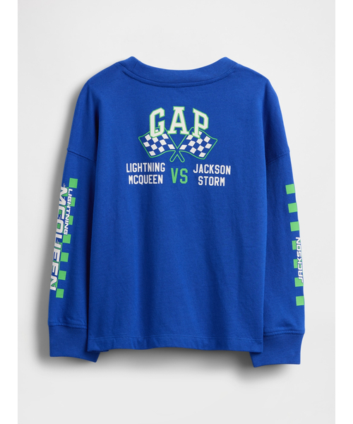GAP（ギャップ）の「Gap × ディズニー カーズ グラフィックTシャツ (幼児・ベビー)（Tシャツ/カットソー・キッズ・ブラック/ライトブルー/オフホワイト/ブルー・80ｃｍ/90cm/95cm/100cm/105cm/110cm）」の5枚目の写真