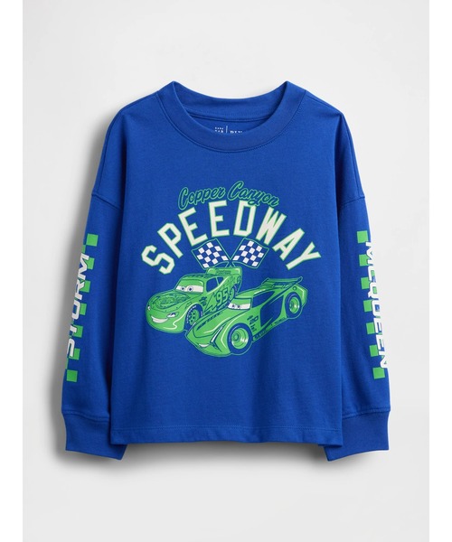 GAP（ギャップ）の「Gap × ディズニー カーズ グラフィックTシャツ (幼児・ベビー)（Tシャツ/カットソー・キッズ・ブラック/ライトブルー/オフホワイト/ブルー・80ｃｍ/90cm/95cm/100cm/105cm/110cm）」の4枚目の写真