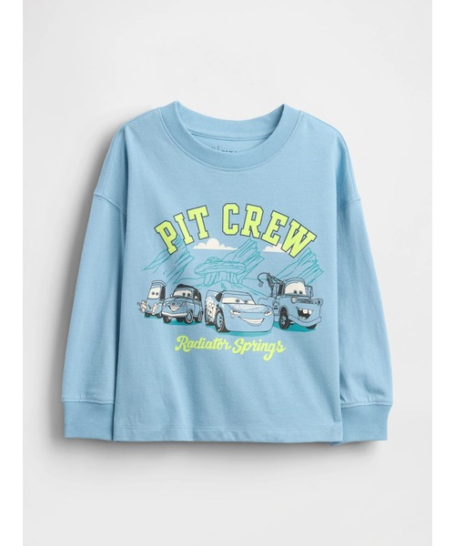 GAP（ギャップ）の「Gap × ディズニー カーズ グラフィックTシャツ (幼児・ベビー)（Tシャツ/カットソー・キッズ・ブラック/ライトブルー/オフホワイト/ブルー・80ｃｍ/90cm/95cm/100cm/105cm/110cm）」の3枚目の写真