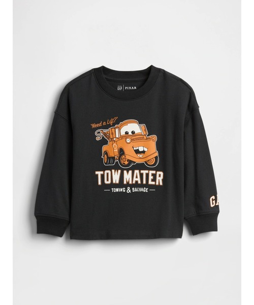 GAP（ギャップ）の「Gap × ディズニー カーズ グラフィックTシャツ (幼児・ベビー)（Tシャツ/カットソー・キッズ・ブラック/ライトブルー/オフホワイト/ブルー・80ｃｍ/90cm/95cm/100cm/105cm/110cm）」の2枚目の写真