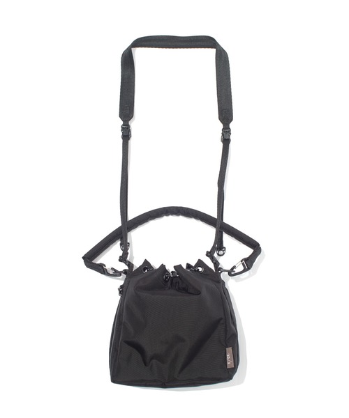 F/CE. (エフシーイー)の「F/CE. 420 re/cor TACTICAL 2WAY DRAWSTRING / エフシーイー 420 re/cor タクティカル 2WAY ドローストリング(ショルダーバッグ・メンズ・ブラック/グレー・FREE)」の3枚目の写真
