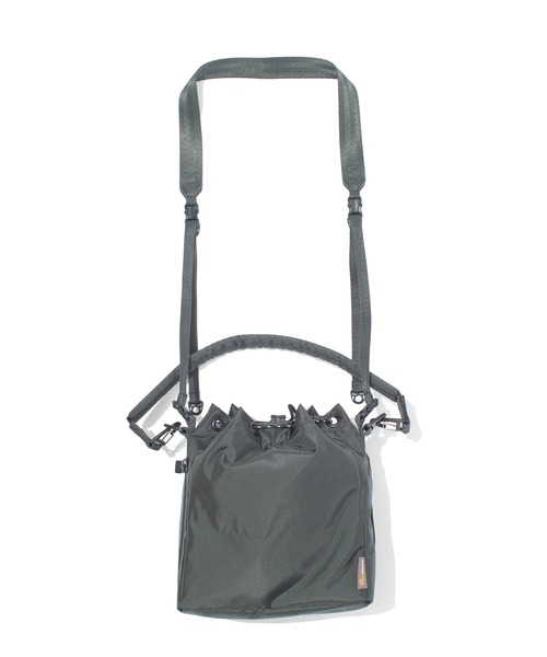 F/CE. (エフシーイー)の「F/CE. 420 re/cor TACTICAL 2WAY DRAWSTRING / エフシーイー 420 re/cor タクティカル 2WAY ドローストリング(ショルダーバッグ・メンズ・ブラック/グレー・FREE)」の4枚目の写真
