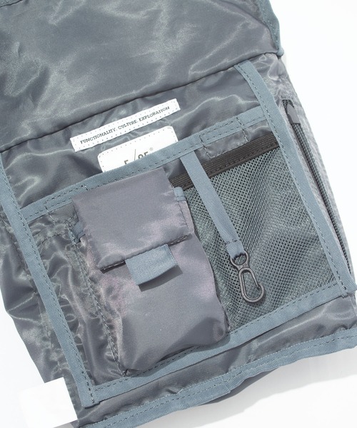 F/CE. (エフシーイー)の「F/CE. 420 re/cor TACTICAL 2WAY DRAWSTRING / エフシーイー 420 re/cor タクティカル 2WAY ドローストリング(ショルダーバッグ・メンズ・ブラック/グレー・FREE)」の17枚目の写真