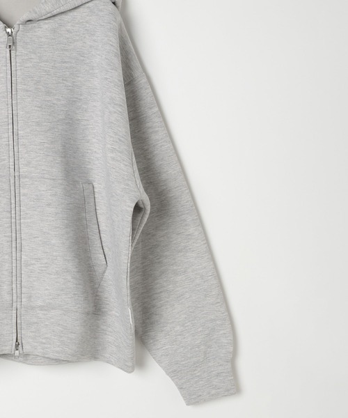 BAYFLOW（ベイフロー）の「ビッグクッションダブルZIPパーカー（パーカー・メンズ・グレー/ライトグレー・FREE）」の7枚目の写真