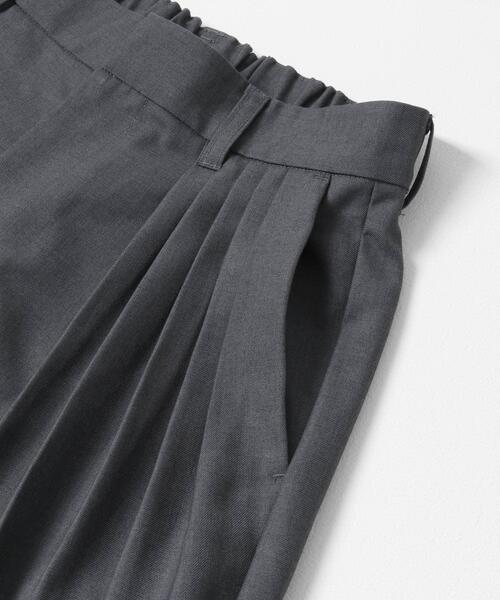 KBF（ケイビーエフ）の「タックデザインスラックス（その他パンツ・レディース・ブラック/ブラウン系その他/グレー・36/38）」の17枚目の写真