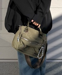 Casselini | ミリタリーチャームボストン(ボストンバッグ)