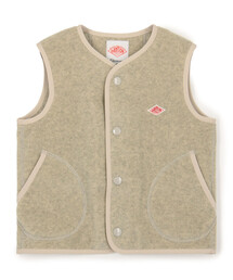 DANTON（ダントン）の「KIDS’ FLEECE COLLARLESS VEST（その他アウター）」