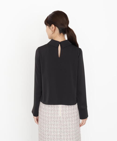 PROPORTION BODY DRESSING(プロポーションボディドレッシング)の「<ウォッシャブル>ちびカラーブラウス / 1215210907(シャツ/ブラウス・レディース・ブラック/ピンク/ホワイト・FREE)」の11枚目の写真