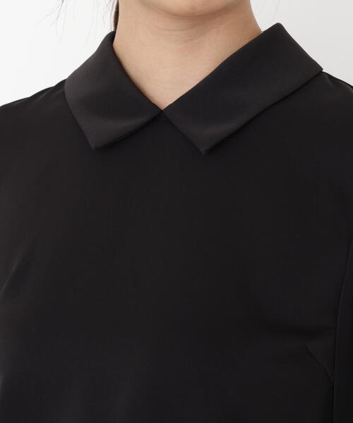 PROPORTION BODY DRESSING(プロポーションボディドレッシング)の「<ウォッシャブル>ちびカラーブラウス / 1215210907(シャツ/ブラウス・レディース・ブラック/ピンク/ホワイト・FREE)」の12枚目の写真