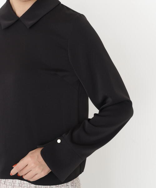 PROPORTION BODY DRESSING(プロポーションボディドレッシング)の「<ウォッシャブル>ちびカラーブラウス / 1215210907(シャツ/ブラウス・レディース・ブラック/ピンク/ホワイト・FREE)」の14枚目の写真
