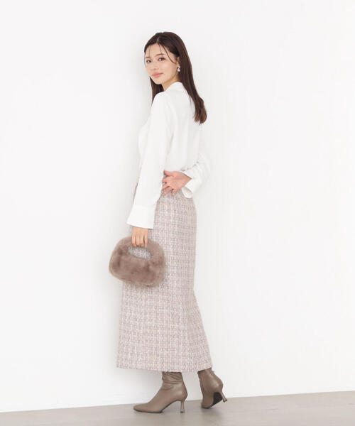 PROPORTION BODY DRESSING(プロポーションボディドレッシング)の「<ウォッシャブル>ちびカラーブラウス / 1215210907(シャツ/ブラウス・レディース・ブラック/ピンク/ホワイト・FREE)」の21枚目の写真