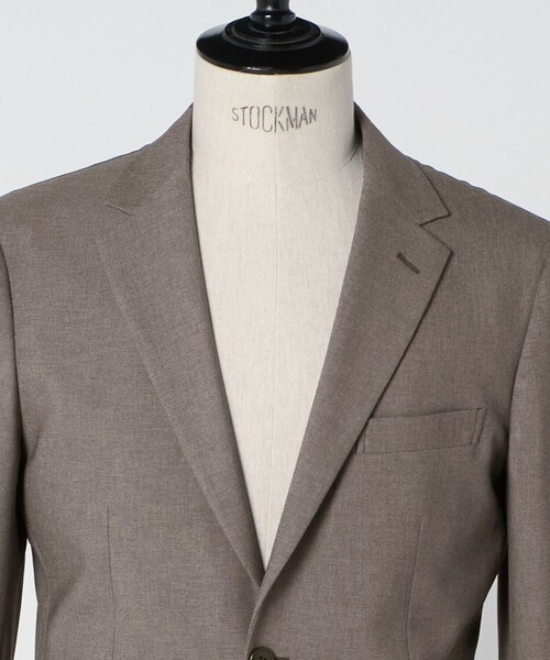 新品イタリー製生地使用GREEN LABEL RELAXING ウールジャケット セール】A+ ウールライク 2B スタンダード 2P ジャケット