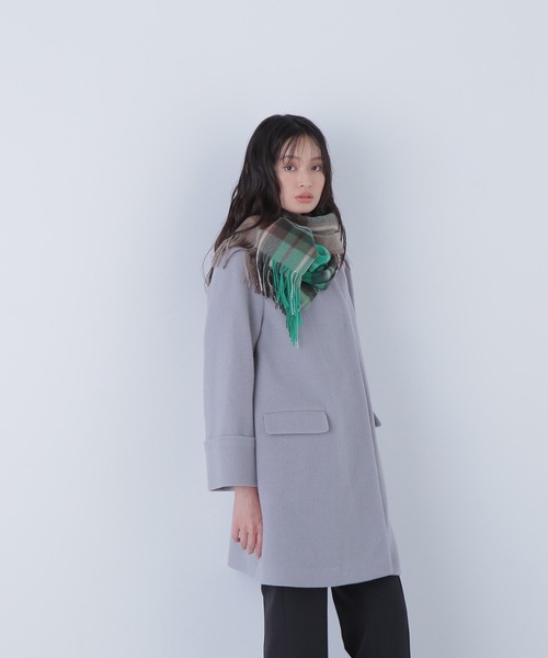 ◇ノーカラーミドルコート（ノーカラーコート）｜NATURAL BEAUTY BASIC