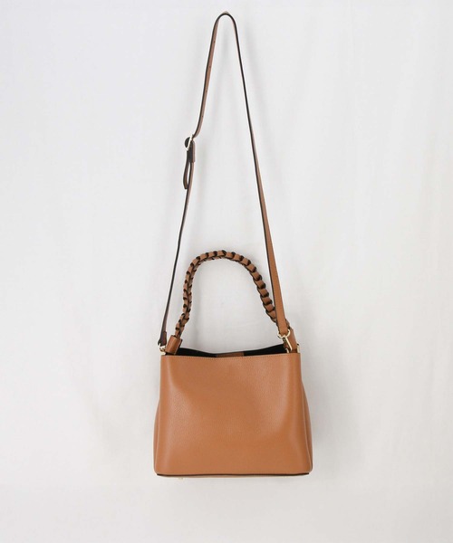 MARCO BIANCHINI（マルコビアンチーニ）の「ＭＡＲＣＯネジリハンドル（ショルダーバッグ・レディース・キャメル・FREE）」の12枚目の写真