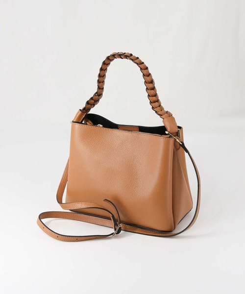 MARCO BIANCHINI（マルコビアンチーニ）の「ＭＡＲＣＯネジリハンドル（ショルダーバッグ・レディース・キャメル・FREE）」の13枚目の写真