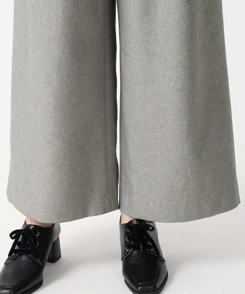 31 Sons de mode（トランテアン　ソン　ドゥ　モード）の「リボンモチーフコンビネゾン（サロペット/オーバーオール・レディース・グレー/アイボリー/ブラック・M/S）」の9枚目の写真