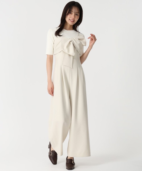 サロペット・オーバーオール・オールインワン andequal ribbon shouldercombinaison サロペット・オーバーオール・オールインワン andequal / ribbon