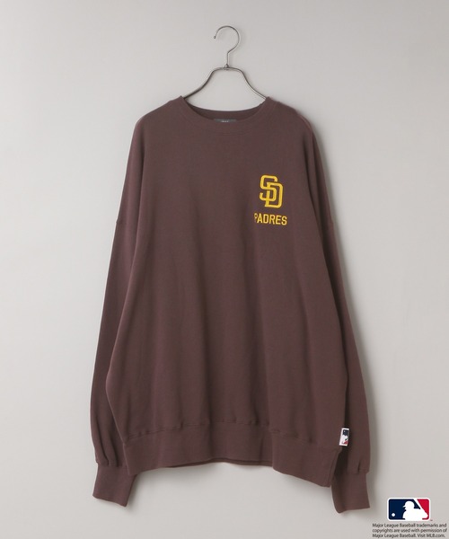 LOWRYS FARM（ローリーズファーム）の「【LFM(U)】ＭＬＢロゴスウェットクルー　 579330（スウェット・メンズ・ネイビー/ブラウン/グレー系その他2/グレー系その他3・MEDIUM/LARGE）」の19枚目の写真