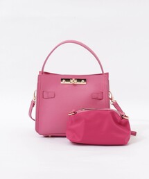 裂織　ショルダーバック　ピンク系 楽天市場】ミュウ Miu ショルダーバッグ バッグ レザー