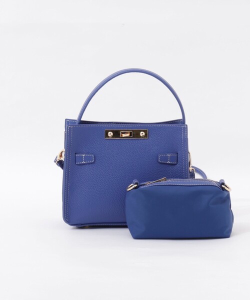 NOLLEY’S（ノーリーズ）の「HINERI Sバッグ（ショルダーバッグ・レディース・ブラック/ロイヤルブルー/ピンク/ベージュ/ブラウン・FREE）」の9枚目の写真