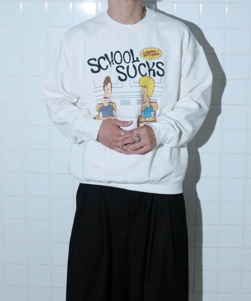 MTV(エムティーヴィー)の「THRIFTY LOOK スリフティルック / THRIFTY"MTV BABH"SWEAT(スウェット・メンズ・グレー/ホワイト・XX-LARGE/LARGE/X-LARGE)」の3枚目の写真