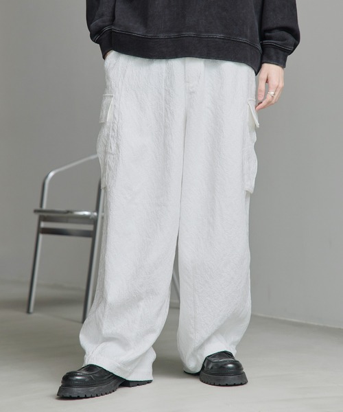 総柄ジャガード3Dカーゴパンツ（カーゴパンツ）｜ASTRONOMY（アストロ