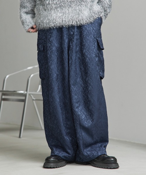 総柄ジャガード3Dカーゴパンツ（カーゴパンツ）｜ASTRONOMY（アストロ