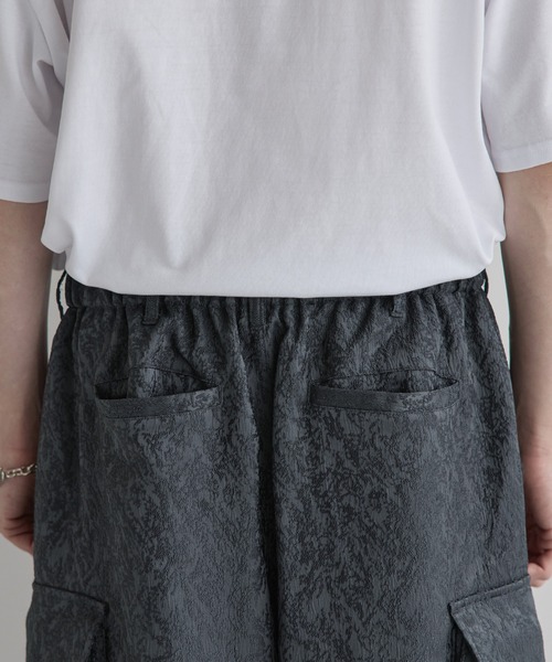 総柄ジャガード3Dカーゴパンツ（カーゴパンツ）｜ASTRONOMY（アストロ