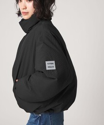 CITEN | ＜CITEN＞ミニチェックパデッドブルゾン(ブルゾン)