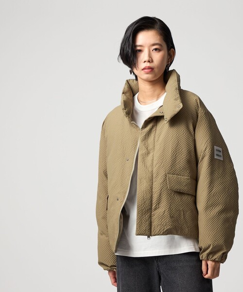 セール】＜CITEN＞ミニチェックパデッドブルゾン（ブルゾン）｜CITEN